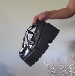 Y2K Platform Mary Janes